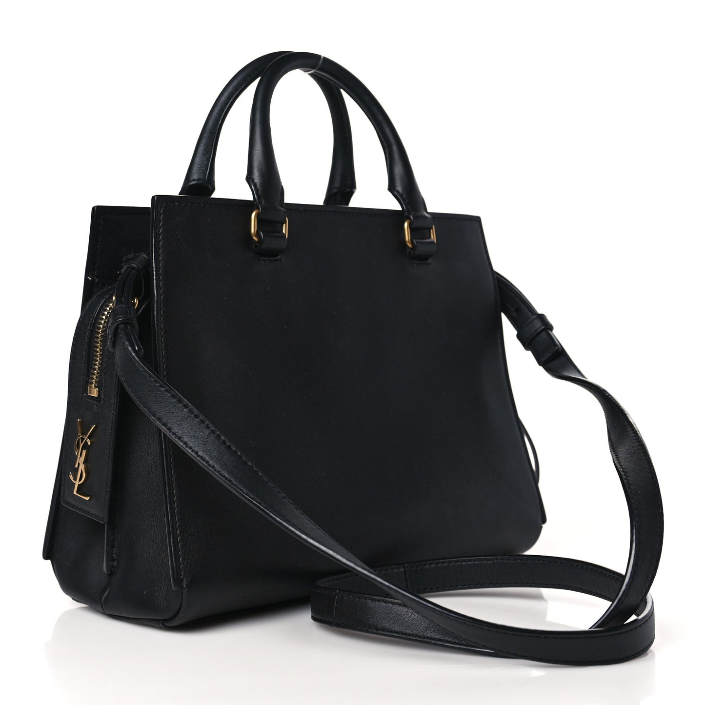 Smooth Calfskin Small East Side Tote Black