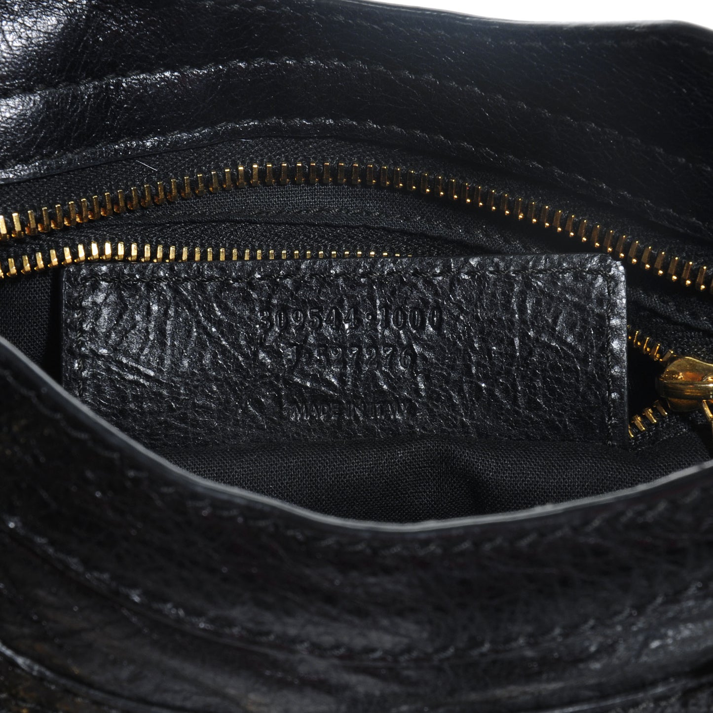 Agneau Giant 12 Gold Hardware Mini City Black
