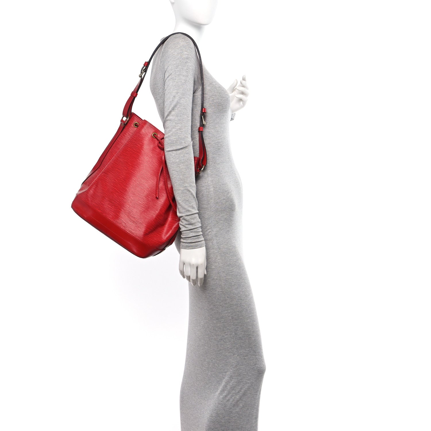 Louis Vuitton Epi Noe Castillan Red 2 of 9