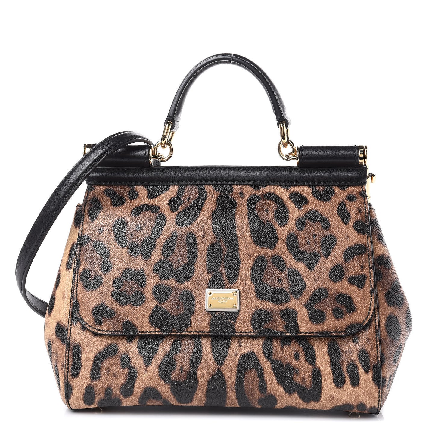 Leo Crepe Medium Miss Sicily Satchel Naturale