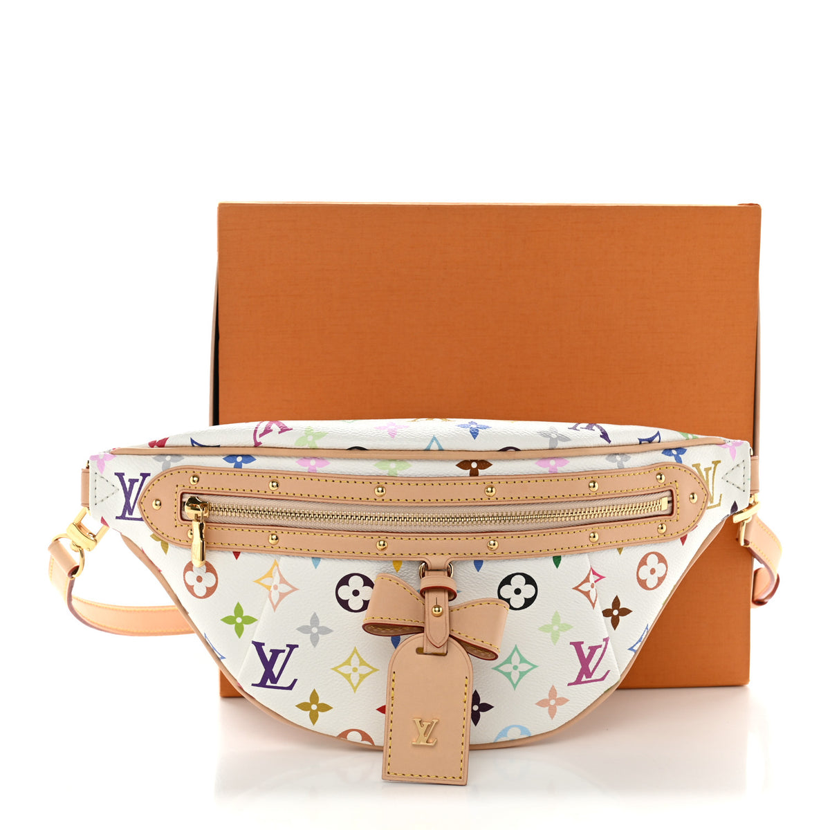 Louis Vuitton LV X TM Monogram Multicolor High Rise Bumbag White 10 of 10