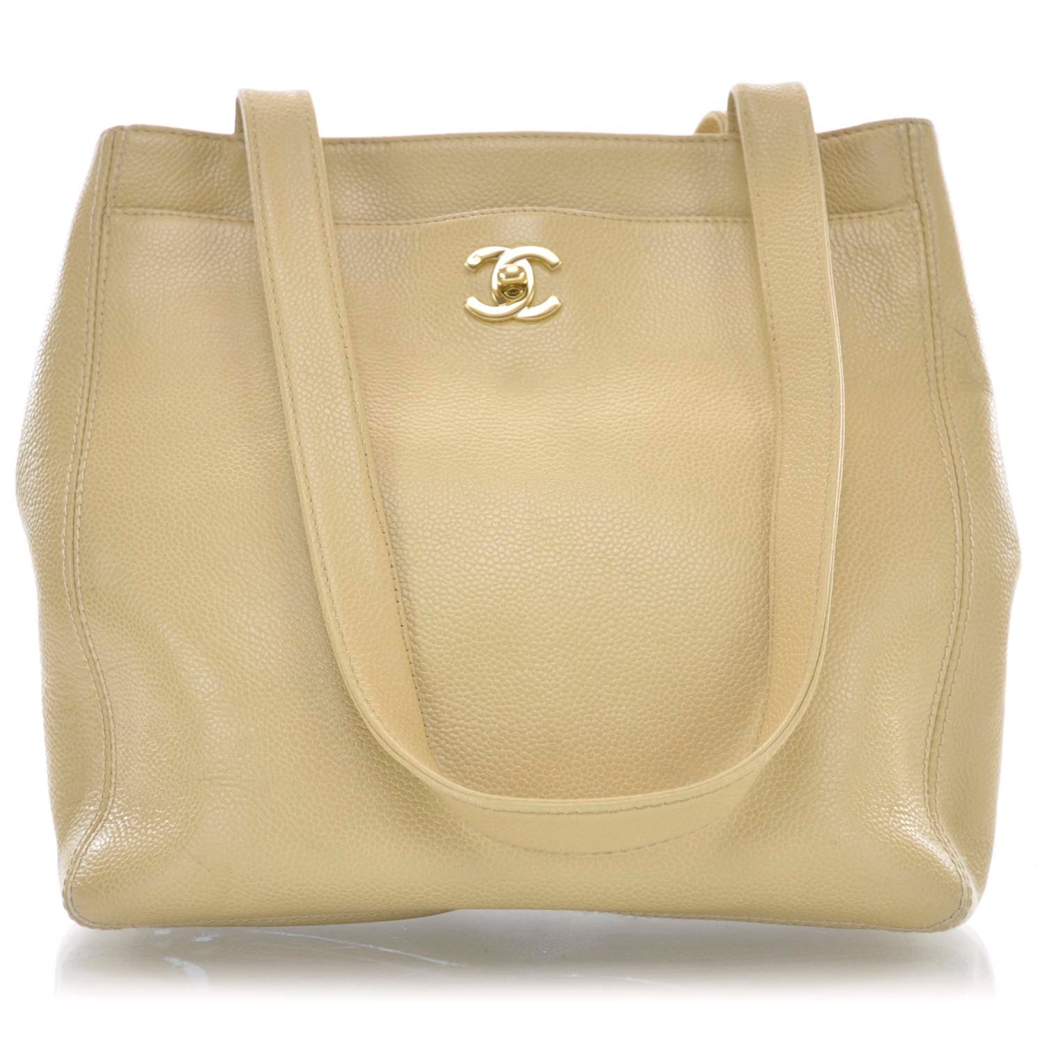 Chanel Caviar Bag Beige 1 of 11