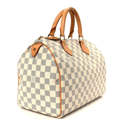 Louis Vuitton Damier Azur Speedy 30 3 of 10