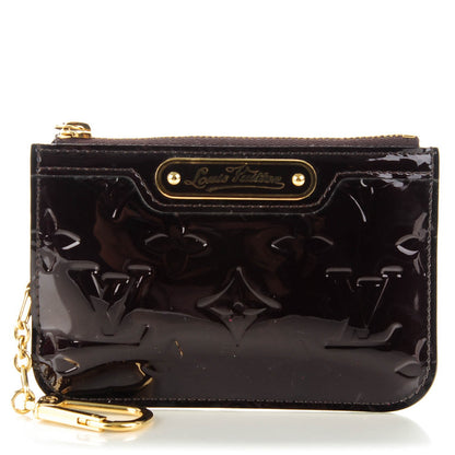 Louis Vuitton Vernis Key Pouch Amarante 1 of 7
