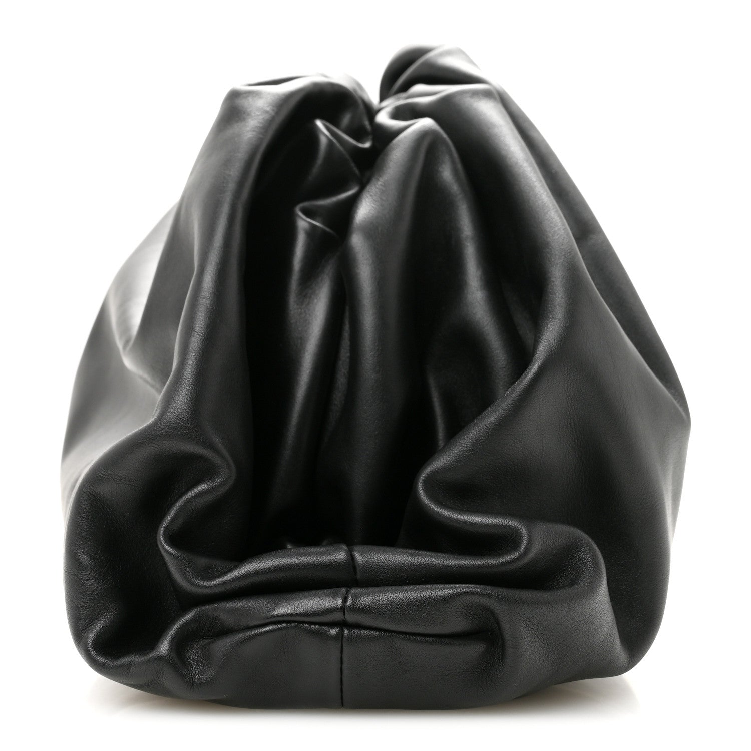 Bottega Veneta Smooth Butter Calf The Pouch Oversized Clutch Black 9 of 10