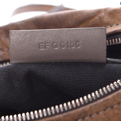 Givenchy Tumbled Sheepskin Mini Pandora Charcoal 8 of 24