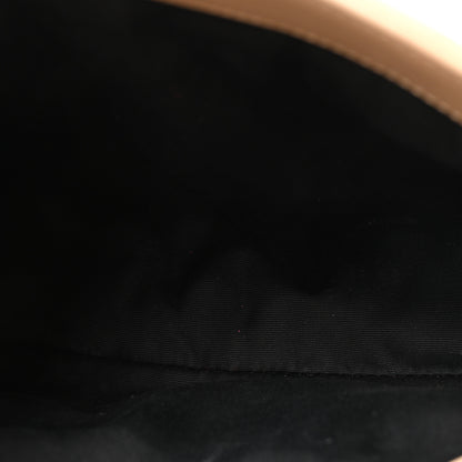 Saint Laurent Calfskin Y Quilted Monogram Small Loulou Chain Satchel Dark Beige 5 of 9