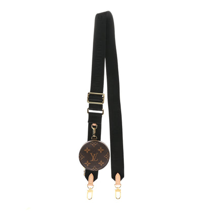 Louis Vuitton Monogram Multi Pochette Accessories Bandouliere Shoulder Strap Black 1 of 8
