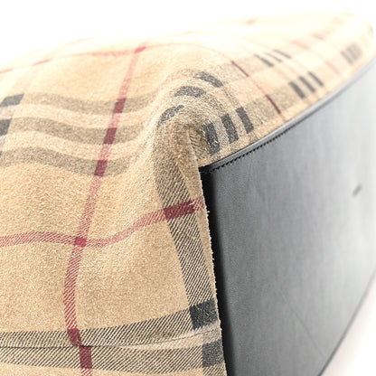 Burberry Suede Check Hobo 10 of 17