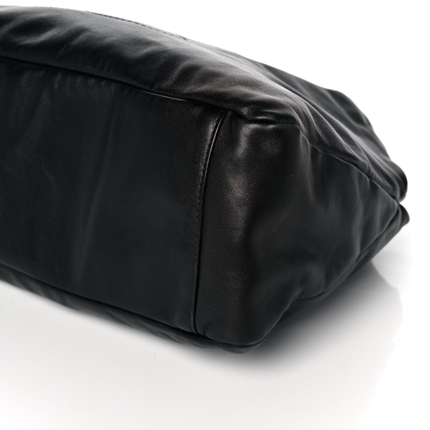 Chanel Calfskin Rodeo Drive Hobo Black 10 of 11