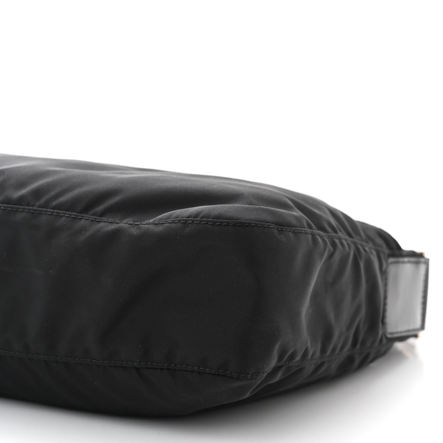 Prada Tessuto Nylon Messenger Bag Black 10 of 10