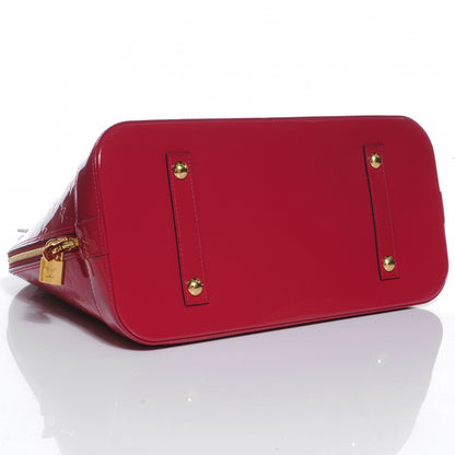 Louis Vuitton Vernis Alma GM Rose Indien 4 of 8