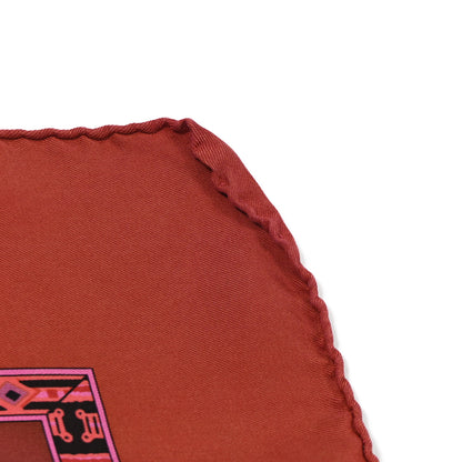 Hermes Silk Au Son du Tam Tam Scarf 90 6 of 8