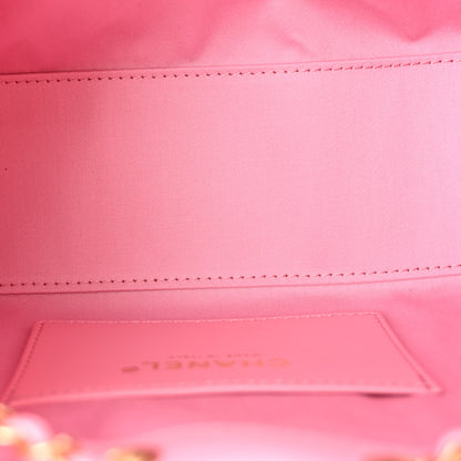 Chanel Caviar Quilted Mini Chanel 25 Handbag Pink 5 of 11