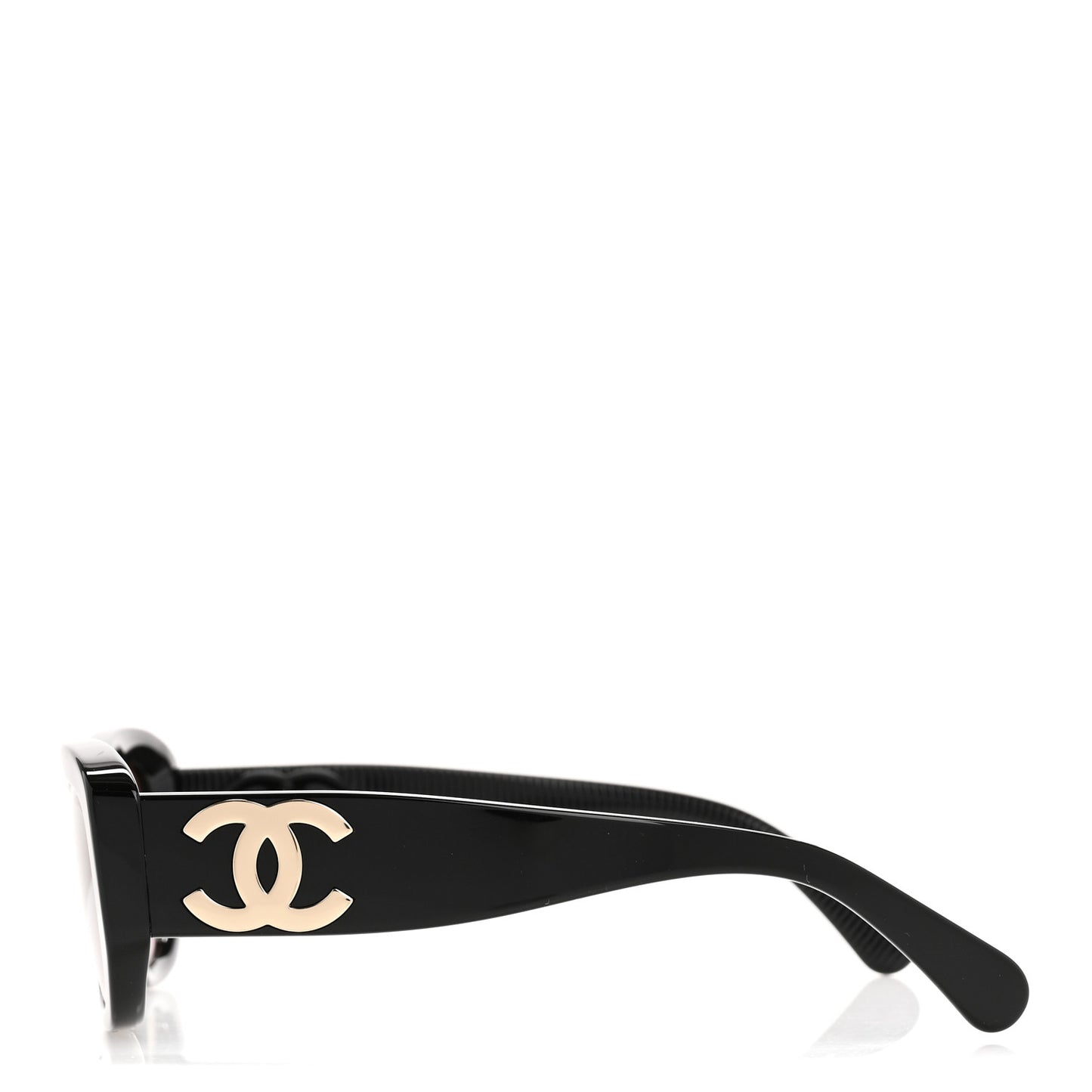 Acetate Rectangle Sunglasses 5493 Black Brown