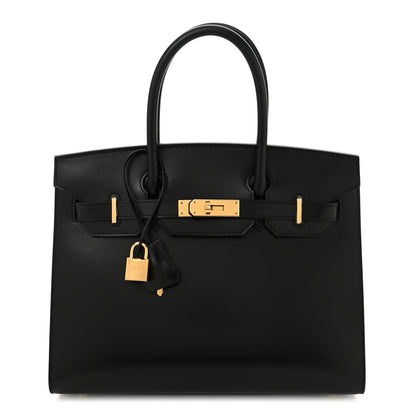 Hermes Box Birkin Sellier 30 Black 1 of 10