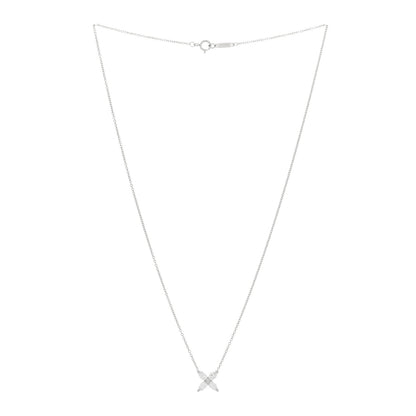Tiffany Platinum Diamond Small Victoria Necklace 2 of 4