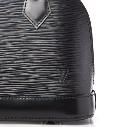 Louis Vuitton Epi Alma BB Black 9 of 11