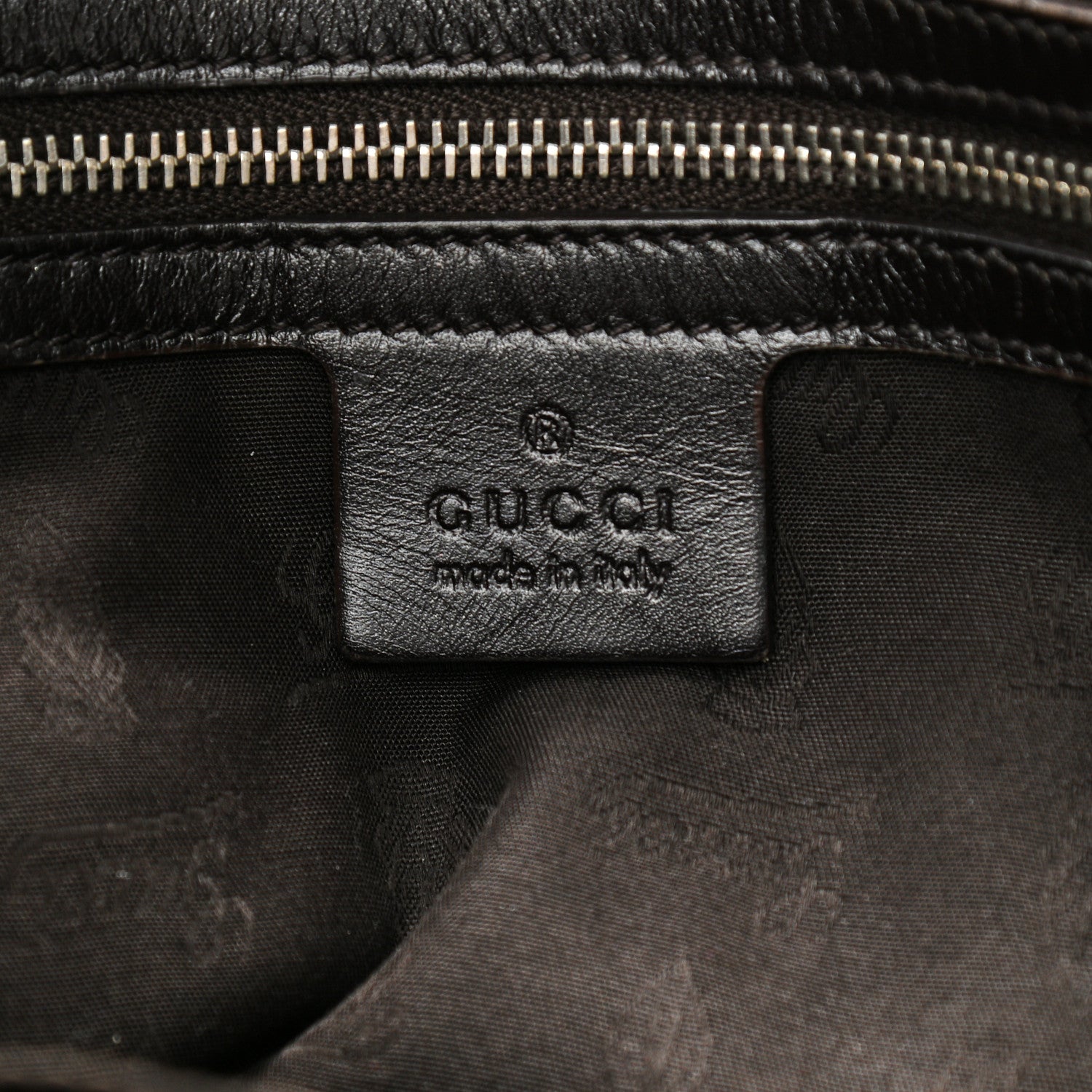 Gucci Monogram Large GG Twins Hobo Dark Brown 6 of 13