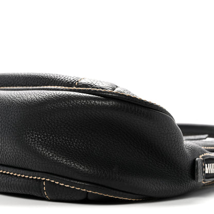 Chanel Grained Calfskin Tassel Hobo Black 10 of 14