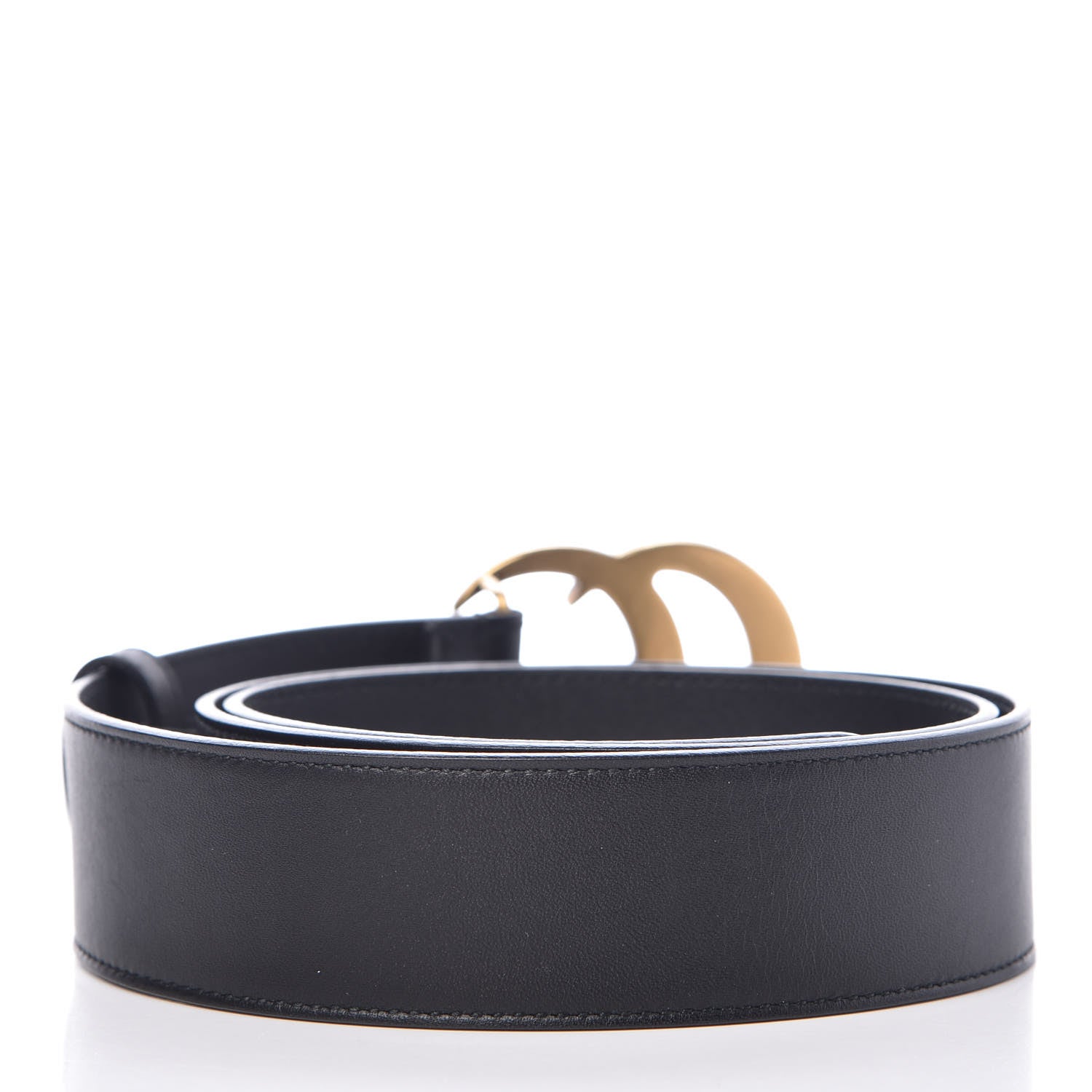 Gucci Calfskin Double G 40mm Belt 90 36 Black 3 of 6