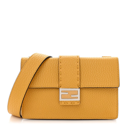 Fendi Cuoio Romano Selleria Baguette Belt Pouch Giallo Fendi 1 of 11