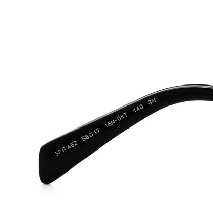 Prada Metal Symbole Triangle Logo Sunglasses SPR A52 Gold Black 7 of 7