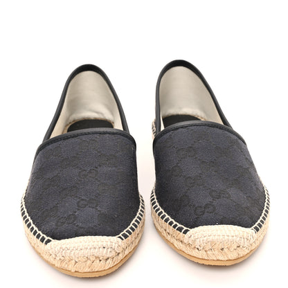 Gucci Monogram Espadrilles 40 Black 3 of 11