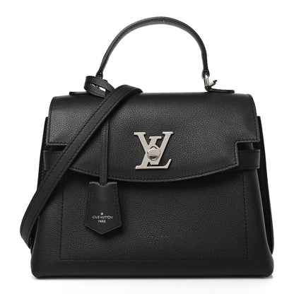 Louis Vuitton Calfskin Lockme Ever BB Black 1 of 8