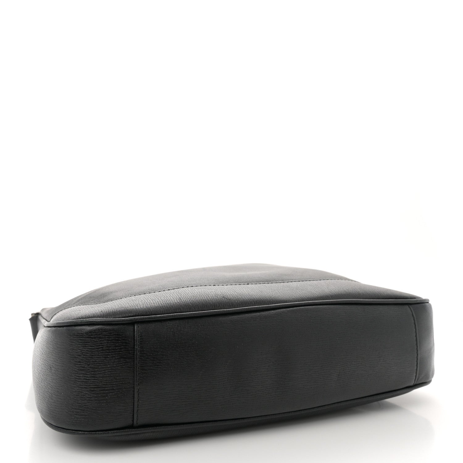 Gucci Calfskin Bamboo Top Handle Bag Black Black 4 of 12