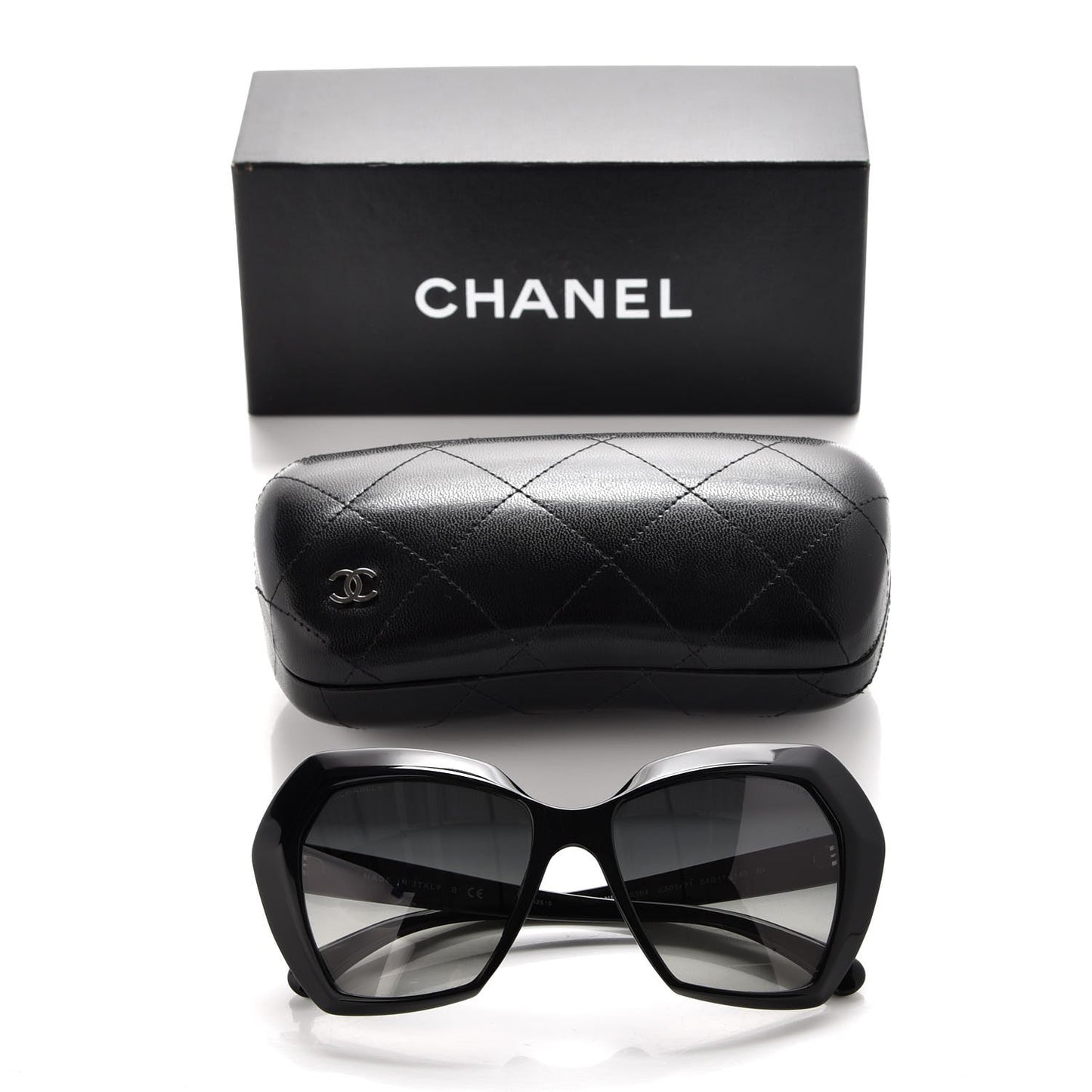 Cat Eye Spring Sunglasses 5364 Black