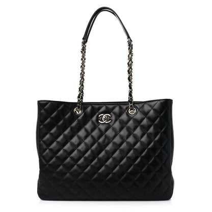Chanel Caviar Quilted Large Shopping Tote Black 1 of 9