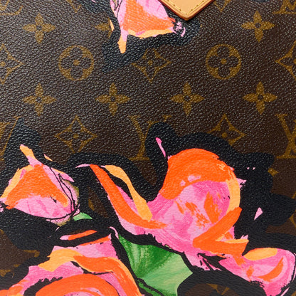 Louis Vuitton Monogram Roses Speedy 30 11 of 15