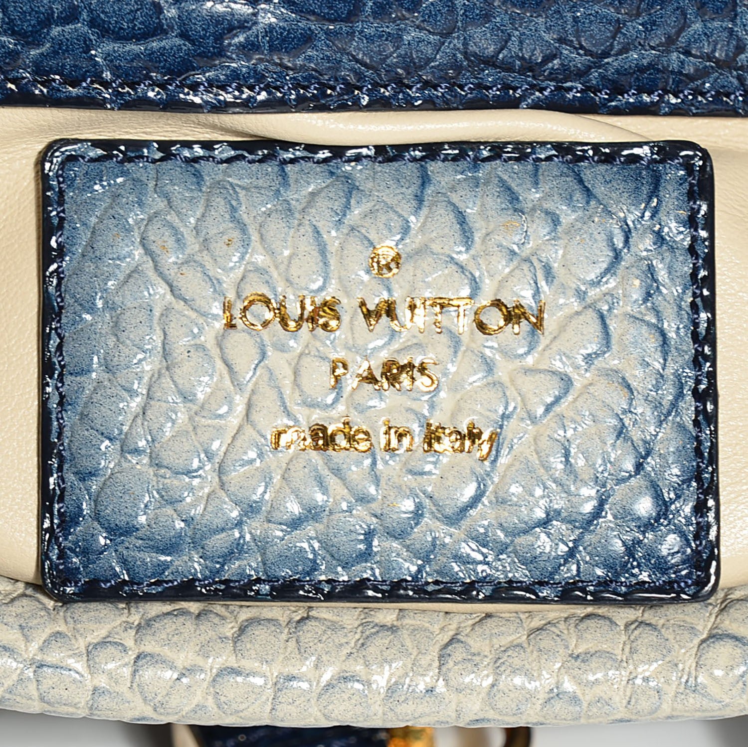 Louis Vuitton Denim Stripes Corsaire Polka Dot Besace 14 of 14