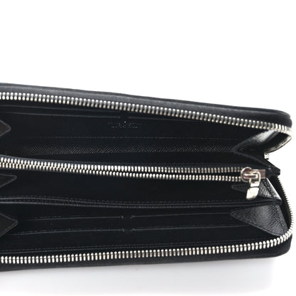 Louis Vuitton Epi Electric Zippy Wallet Black 5 of 9