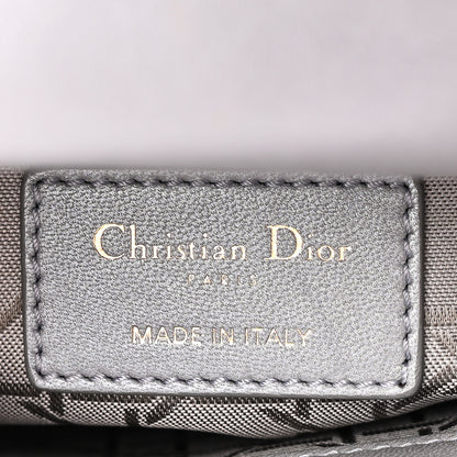 Christian Dior Lambskin Cannage Mini Lady Dior Grey 6 of 11