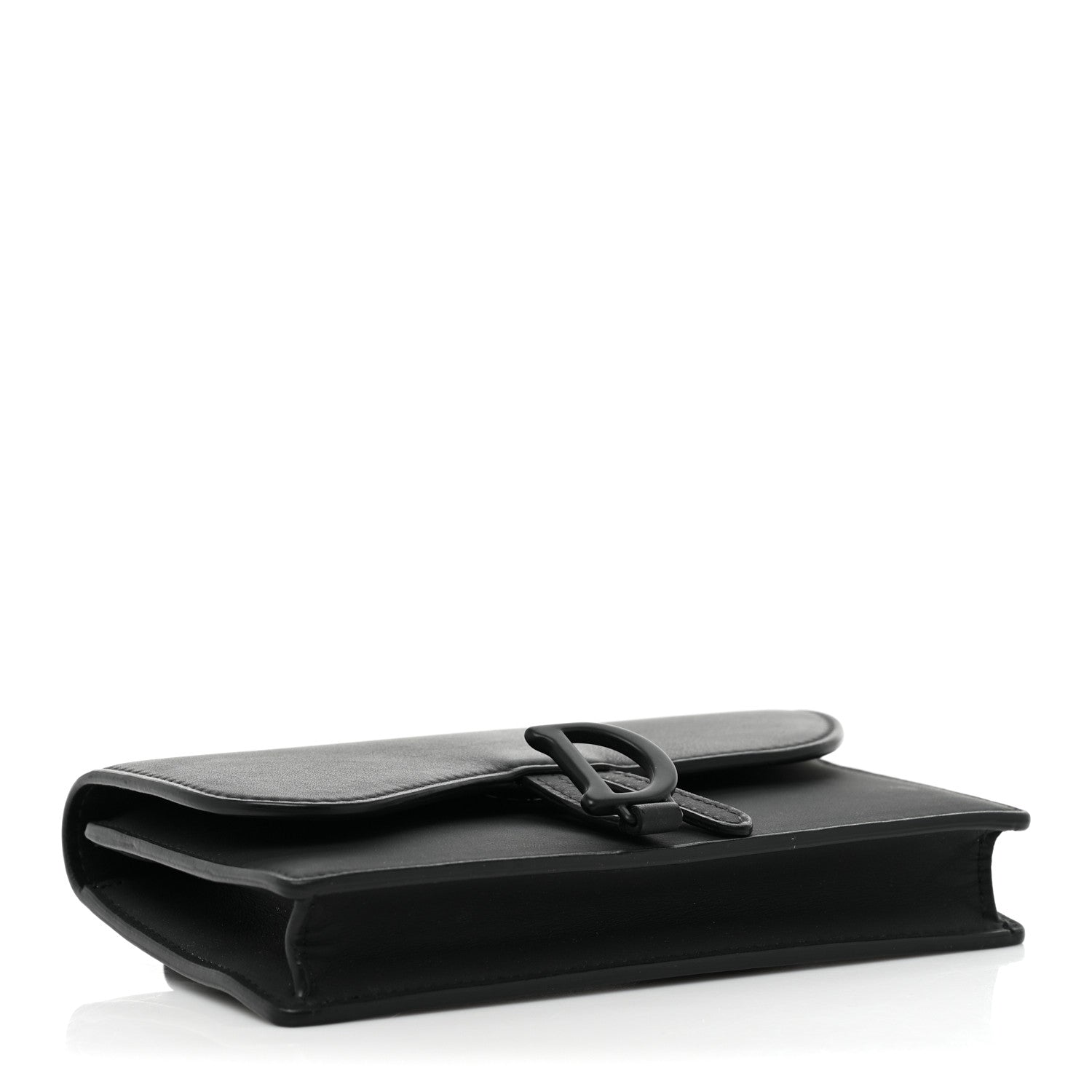 Christian Dior Ultra Matte Calfskin Saddle Belt Bag Black 5 of 15