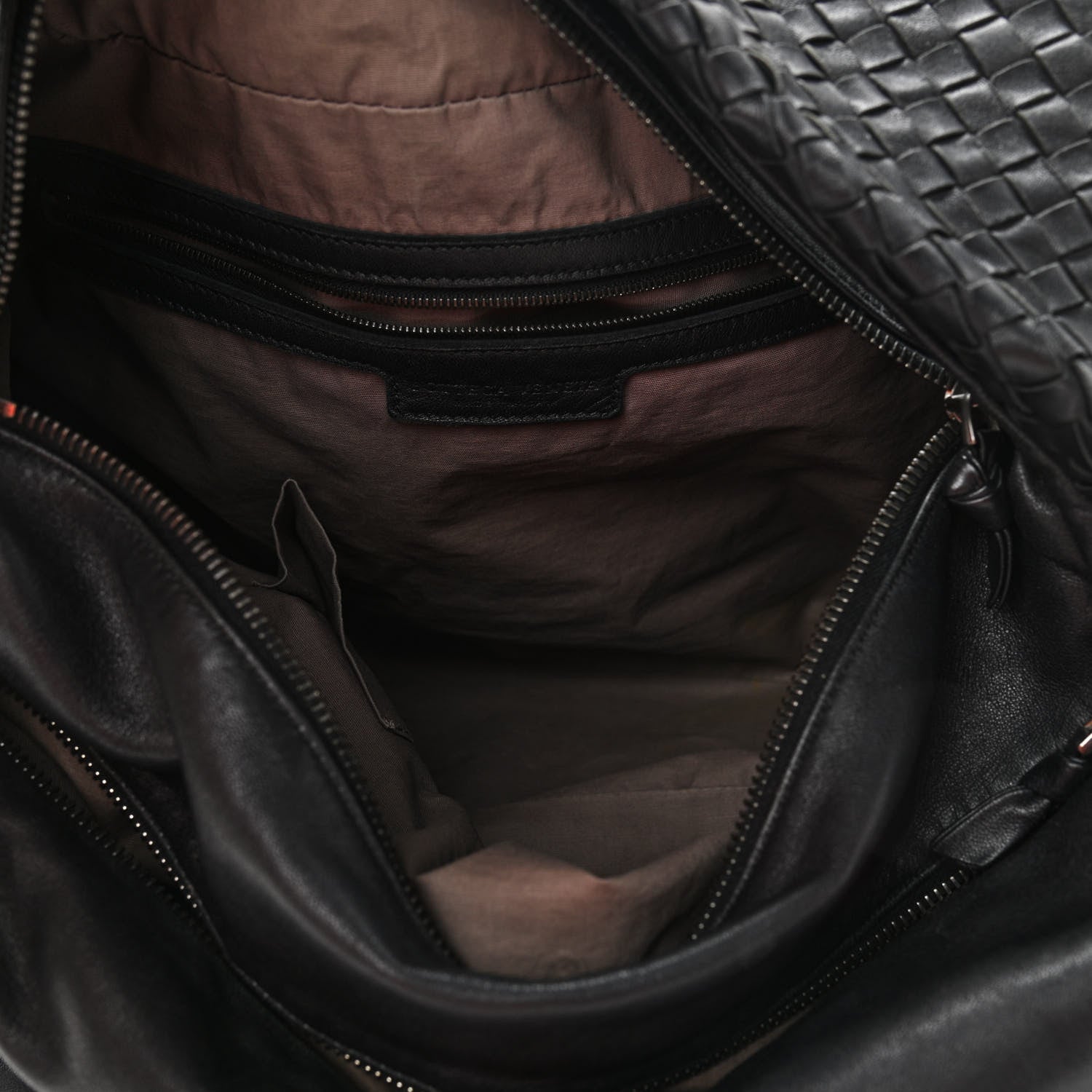 Bottega Veneta Nappa Intrecciato Large Knot Hobo Black 5 of 10