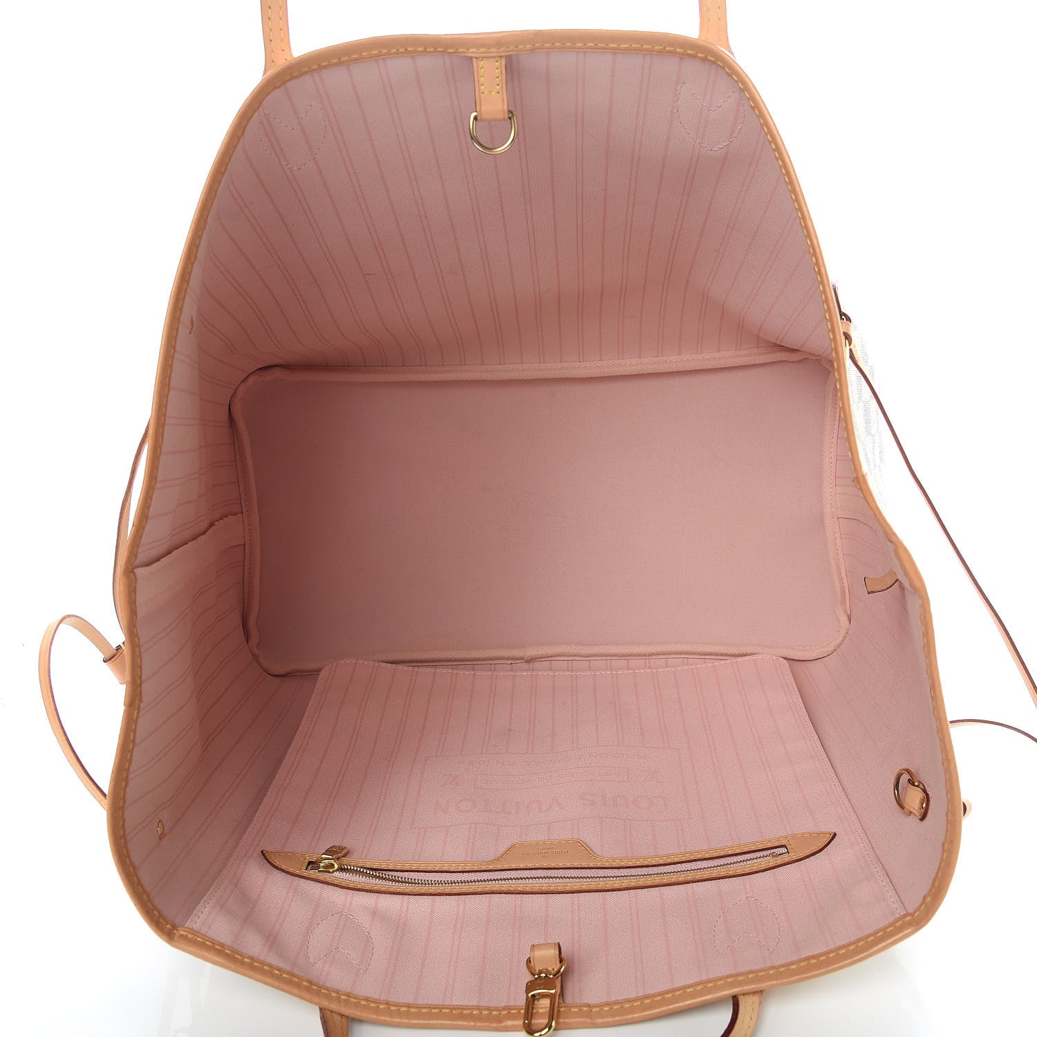 Louis Vuitton Damier Azur Neo Neverfull GM Rose Ballerine 6 of 14
