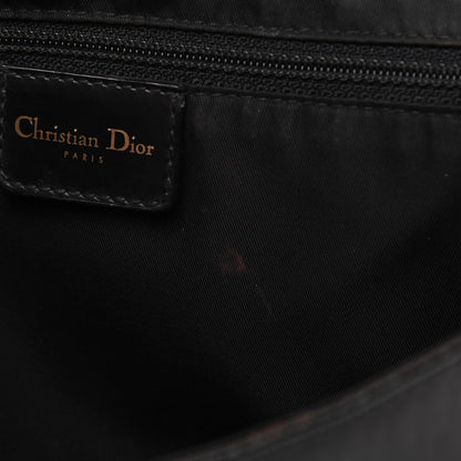 Christian Dior Patent Trotter Maris Pearl Shoulder Bag Black 10 of 26