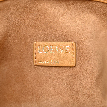 Loewe Mellow Nappa Donut Medium Chain Flamenco Knot Clutch Sahara 6 of 10