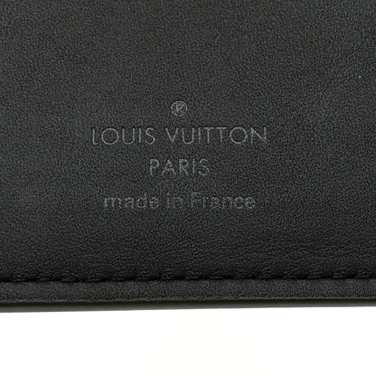 Louis Vuitton Calfskin Monogram Shadow Multiple Wallet Kaki 6 of 7