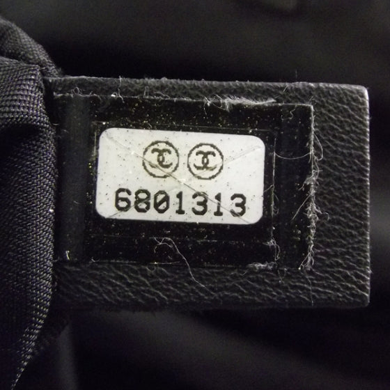 Chanel Nylon Travel Luggage Black 9 of 11