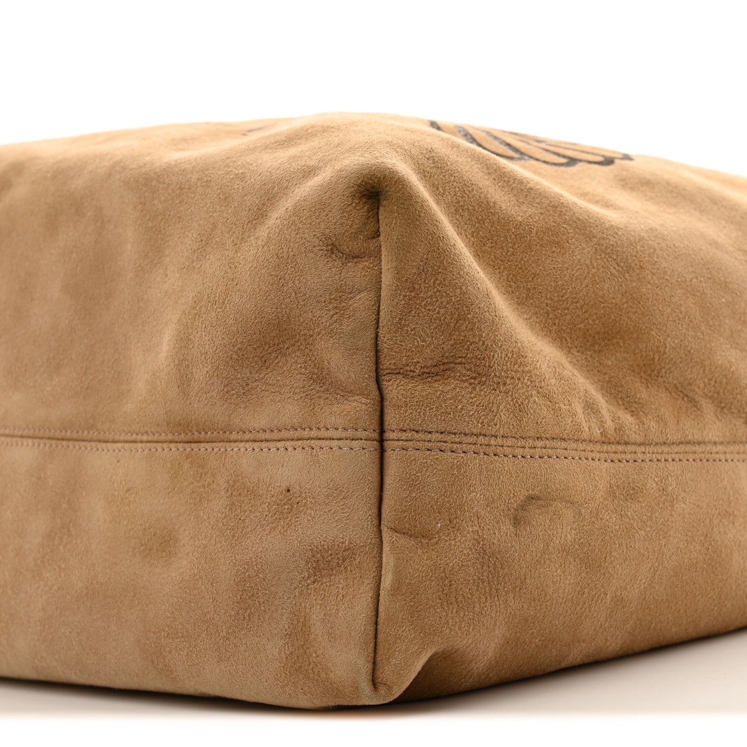 Balenciaga Suede Strike Hold Hobo Natural 11 of 15