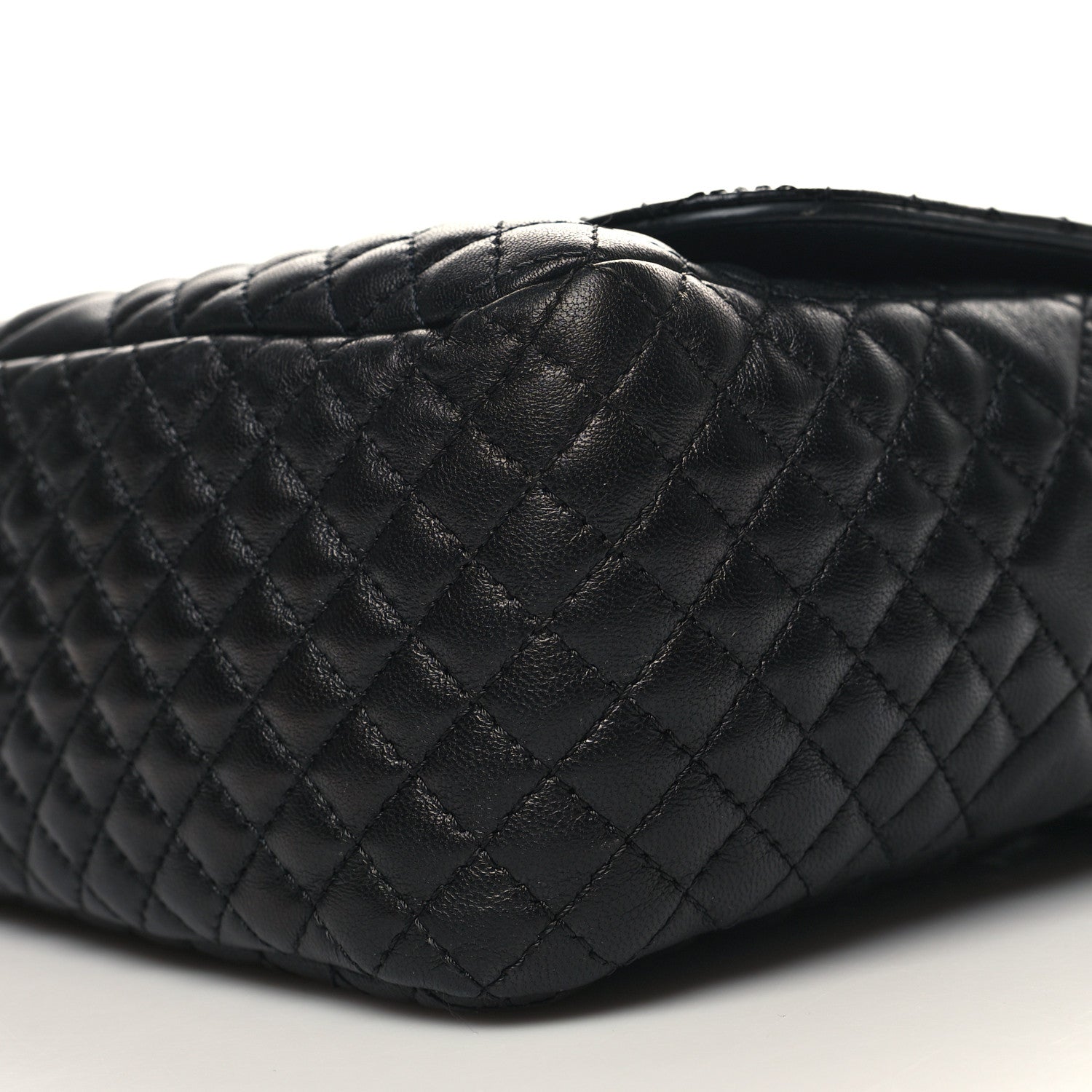 Versace Nappa Quilted Icon Shoulder Bag Black 8 of 9