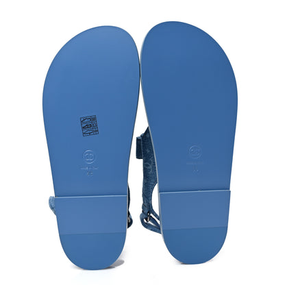Chanel Denim CC Dad Sandals 39 Light Blue 6 of 9
