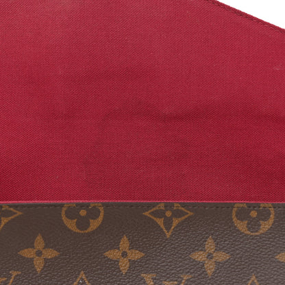 Louis Vuitton Monogram Pochette Felicie Chain Wallet Fuchsia 17 of 17