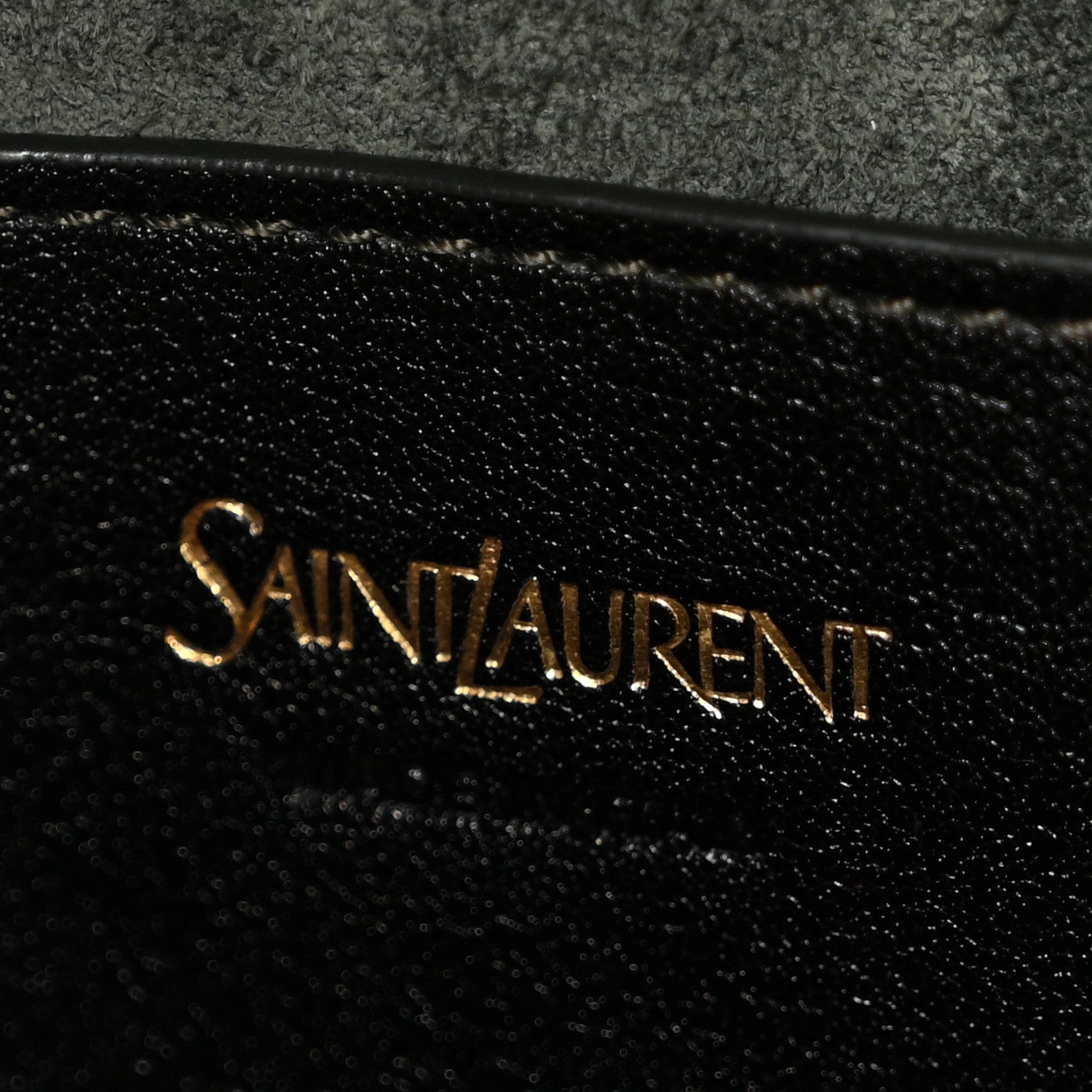 Saint Laurent Calfskin Large Bucket Bag New Vert Fonce 7 of 13