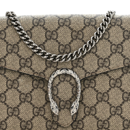 Gucci GG Supreme Monogram Mini Dionysus Chain Wallet Beige Taupe 8 of 15