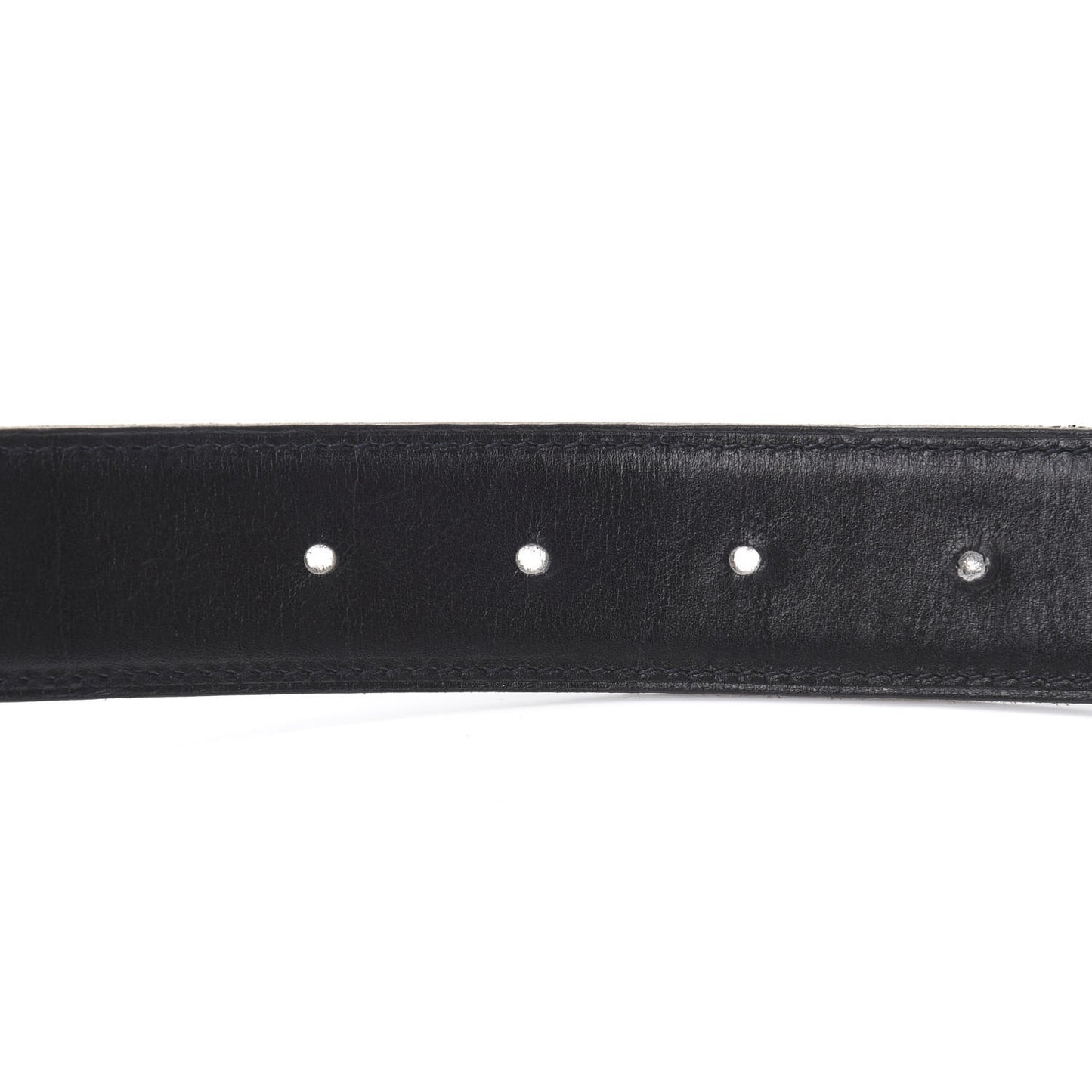 Box Togo 32mm H Belt Strap 80 Black Chocolate